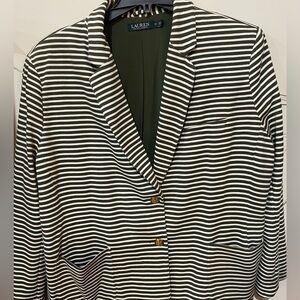 Ralph Lauren striped blazer size 3x